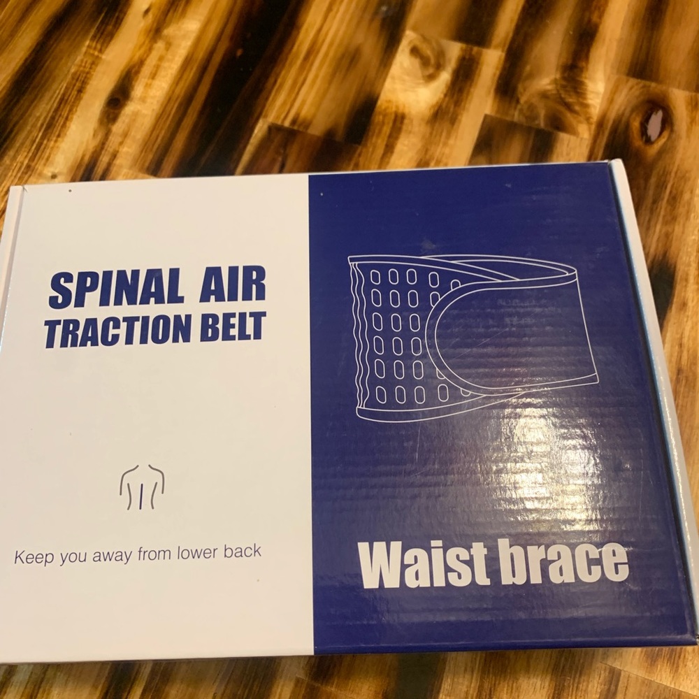 Spinal air traction belt.. New in box
